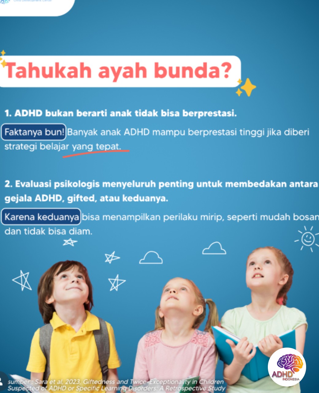 Peran Orang Tua dalam Mendampingi Anak ADHD di Kabupaten Merauke
